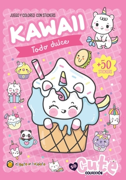 Juego y coloreo con stickers Kawaii (1)