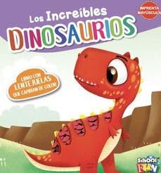 LOS INCREIBLES DINOSAURIOS - LIBRO CON LENGUETAS