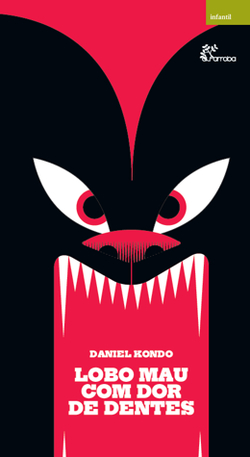 Lobo mau com dor de dentes