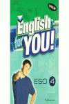 (CAT).ENGLISH FOR YOU 4T ESO.(STUDENT'S)