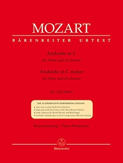 ANDANCE C MAJOR WOLFGANG AMADEUS MOZART