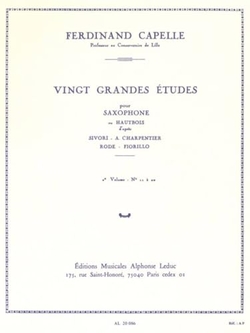 20 GRANDES ETUDES VOL.2 11 A 20 OBOE (SAXOFON)