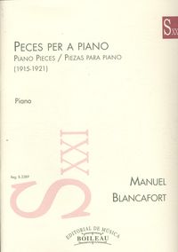 28 Piezas para piano