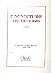 Cinc nocturns/cinco nocturnos