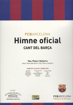 Himne oficial cant del barça