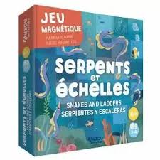 SERPIENTES Y ESCALERAS. JUEGO MAGNÉTICO