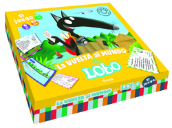 La vuelta al mundo de Lobo. Juego de mesa