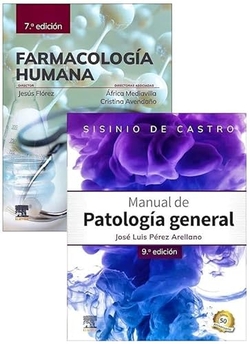 PACK FLOREZ FARMACOLOGIA + P.ARELLANO PATOLOGIA GENERAL