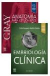 PACK GRAY ANATOMíA ESTUDIANTES + MOORE EMBRIOLOGíA CLíNICA