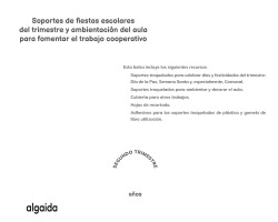 PICAPICA 3 AÑOS 2ºTRIMESTRE