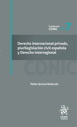 Derecho internacional privado, plurilegislación civil española y Derecho interregional