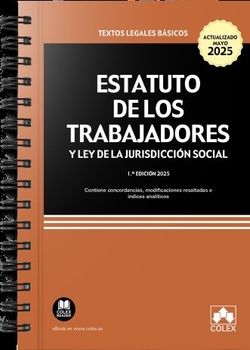 Estatuto de los Trabajadores y Ley de la Jurisdicción Social (ENCUADERNACIÓN CON ESPIRAL)