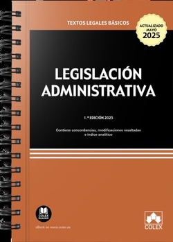 Legislación administrativa (ENCUADERNACIÓN CON ESPIRAL)