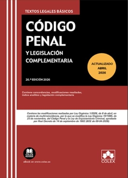 Código Penal y legislación complementaria
