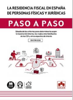 RESIDENCIA FISCAL EN ESPAÑA DE PERSONAS FISICAS Y JURIDICAS, LA