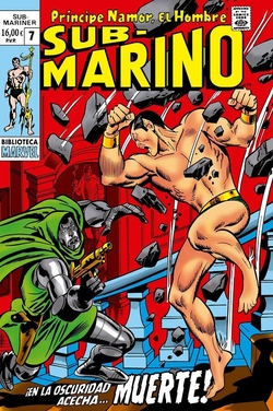 NAMOR, EL HOMBRE SUBMARINO 7 1969- BIB. MARVEL