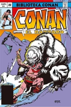 BIBLIOTECA CONAN EL BARBARO 22- EL HABITANTE DE LAS PROFUNDIDADES
