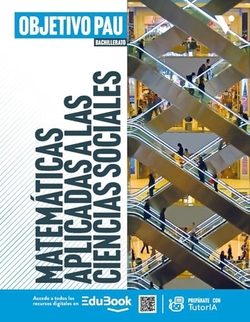 MATEMÁTICAS APLICADAS CIENCIAS SOCIALES 2ºBACHILLERATO. OBJETIVO PAU. LIBRO+CUADERNO+LIBRETA
