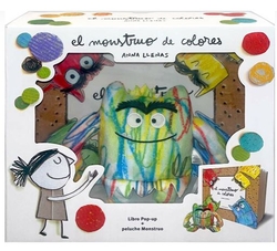 MONSTRUO DE COLORES, EL.(POP-UP + PELUCHE MONSTRUO)