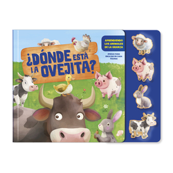 ¿DONDE ESTA LA OVEJITA? - PIEZAS DE MADERA
