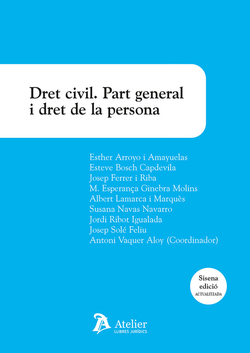 Dret civil. Part general i dret de la persona (6 ed)