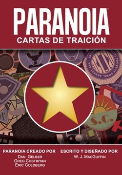 PARANOIA.CARTAS DE TRAICION