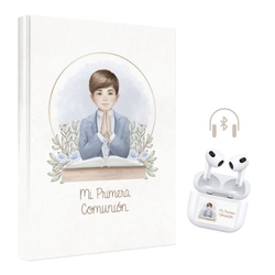 LIVRO COMUNHÃO MENINO ORLA + FONES DE OUVIDO