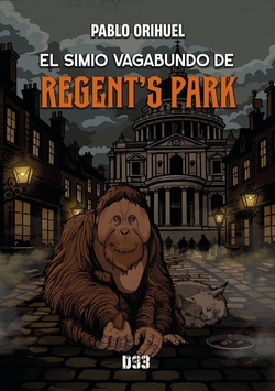 Simio vagabundo de regent´s park