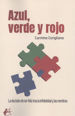 Azul, verde y rojo