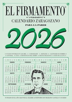 CALENDARIO ZARAGOZANO 2026 PARED FIRMAMENTO