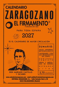 Calendario zaragozano 2027