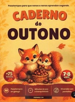 caderno do outono de 7 a 8 anos vol.4