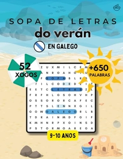 Sopa de letras do verán en galego 9-10 anos
