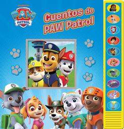 TESORO DE CUENTOS DE PAW PATROL CON SONIDO.